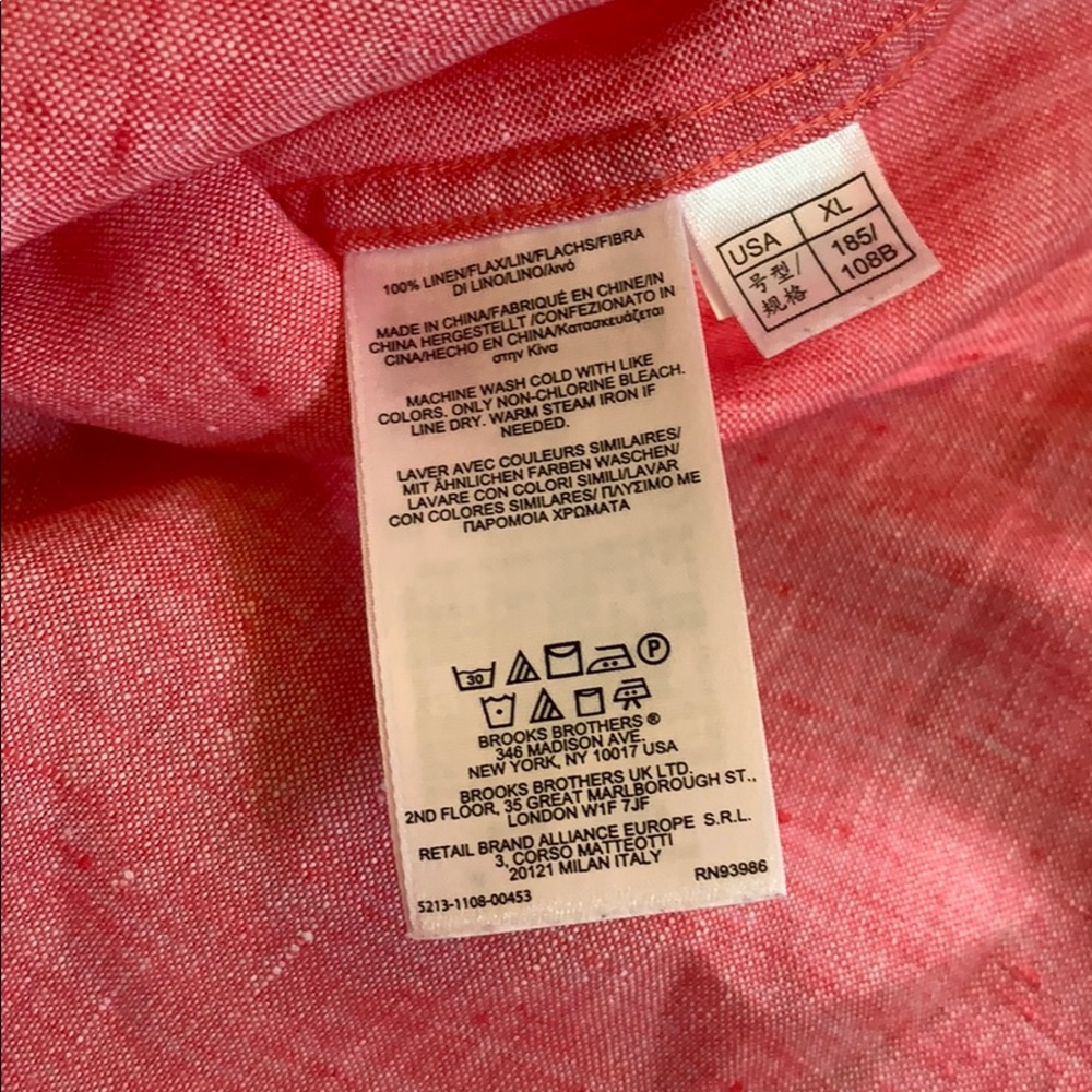 Brooks Brothers the original polo shirt XL - Picture 3 of 4